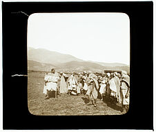 Kabylie. Procession indigène portant une relique