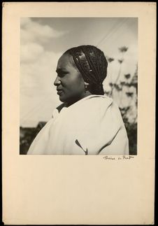 Portrait de femme Hova à Madagascar