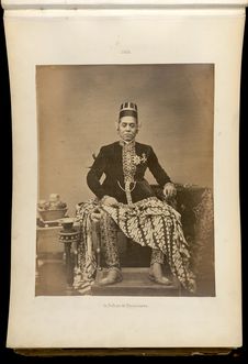 Java, sultan de Djocjocarta