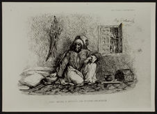 Chef maure à Meknez, par Eugène Delacroix
