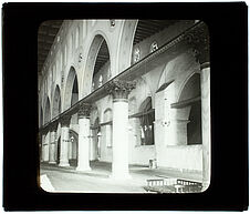 Jérusalem. Mosquée al Aksa. Intérieur