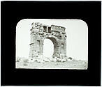 Tunisie. Sbeïtla. Arc de Diocletien (Avant)