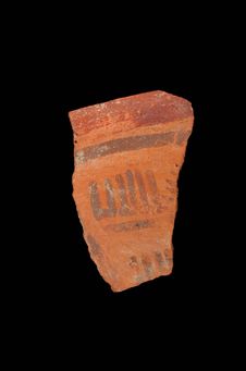 Vase tripode (fragment)