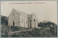 La Nouvelle-Calédonie pittoresque, le temple protestant