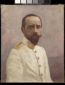 Portrait d' Albert Sarraut, Général de l'Indochine et ministre des…