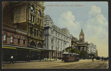Swanston Street and Town Hall, Melbourne