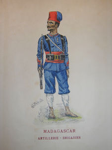 Madagascar - Artillerie - Brigadier