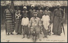 Kindu, chef Lunfungula avec sa famille