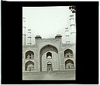 Sikanrarab. Grande porte du mausolée d'Akbar