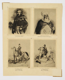 Le général de Rumigny - Mustapha Ben Ismaël - Le colonel Gentil - Le colonel de…