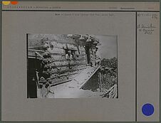 Murs en pierre et bois  (groupe Siah Posh, tribu Kam)