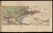 Carte ethnographique de l'Asie centrale dressée par Ch. E. de Ujfalvy