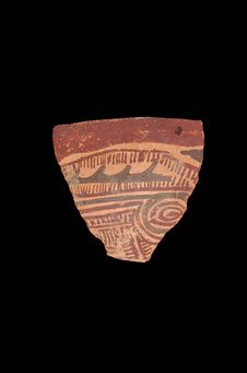 Vase tripode (fragment)