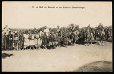 Le chef de Koundé et ses kobiras