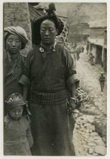 Femme tibétaine du Haut-Mékong