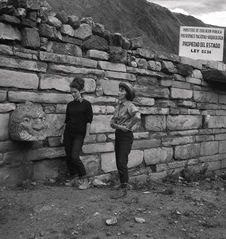 Bande-film de 3 vues concernant le site archéologique de Chavin de Huantar