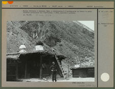 Maison tibétaine à terrasse
