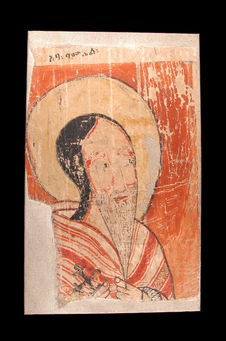 Peinture de l'église Abba Antonios - Saint Gabra