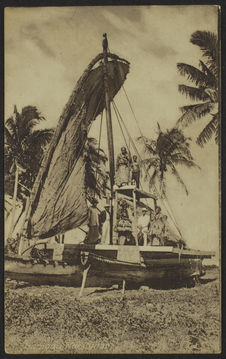 Samoa War Canoe