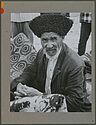 Vieillard turkmène au marché de Pahlavi Dej