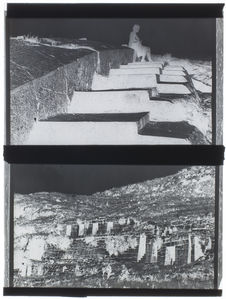 Kusillo-Jinkkina, escalier dans le roc. Ruines incaïques de Tambomachay