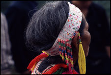 Coiffure de femme âgée