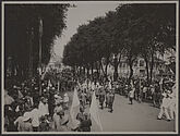 Le retour du cortège au Palais