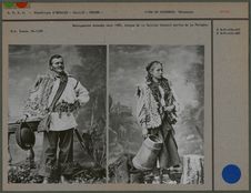 Montagnard hutsul de Galicie vers 1900