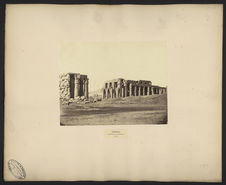 Thèbes, Ramesseum, vue générale