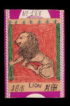 Dessin : Lion