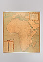 "Carte du continent africain portant les itinéraires avec description des…