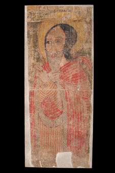 Peinture de l'église Abba Antonios : Saint Yohanni