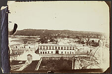 Tula. Cerro de Teroro, vue prise de l’église